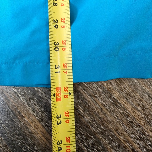 Weather Tamer Women's Teal Blue Trench Coat Belted Water Resistant Size 1X - Picture 2 of 10